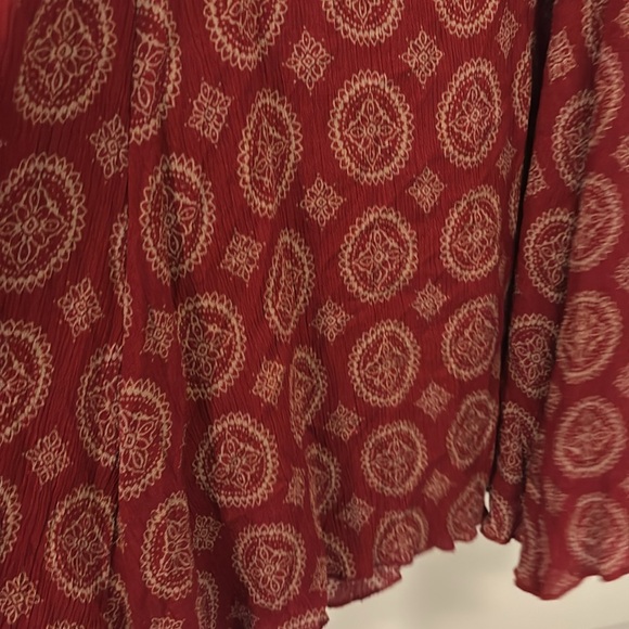 Brandy Melville dark red slip dress SZ small medium made in Italy boho chic - Picture 9 of 16